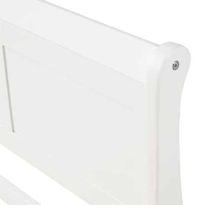 Lit traîneau double en bois Harper &amp; Bright Designs avec tête et pied de lit