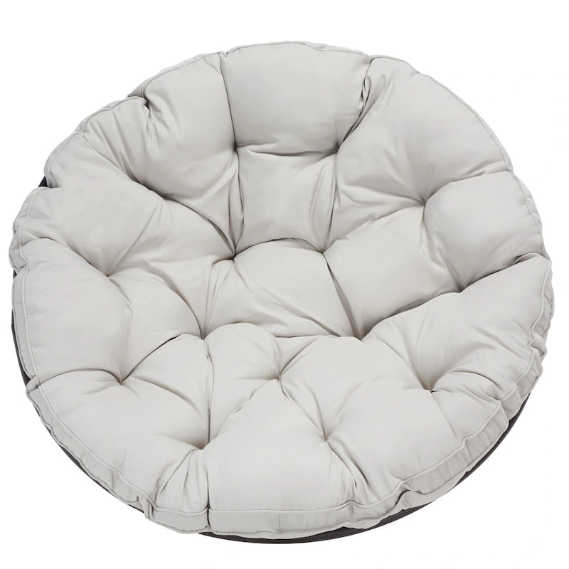 Fauteuil papasan d'extérieur Khloe de SAFAVIEH - 45 cm (L) x 45 cm (P) x 33 cm (H)
