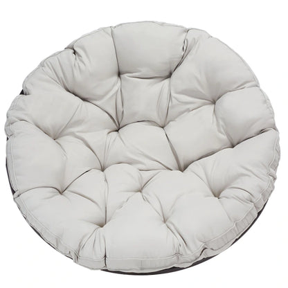 Fauteuil papasan d'extérieur Khloe de SAFAVIEH - 45 cm (L) x 45 cm (P) x 33 cm (H)