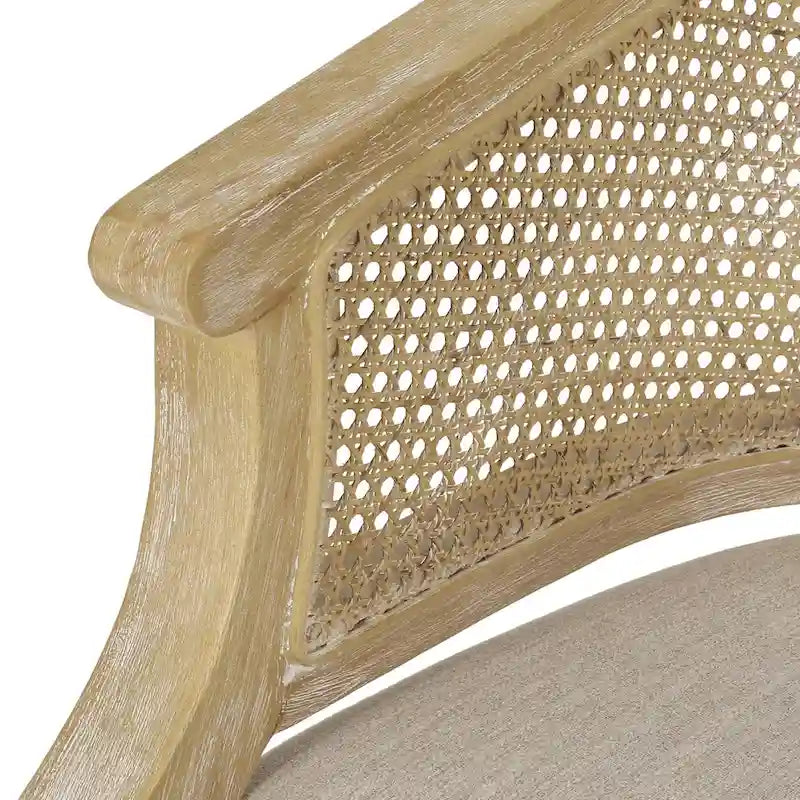 Fauteuil d'appoint Steinaker en bois et rotin de Christopher Knight Home