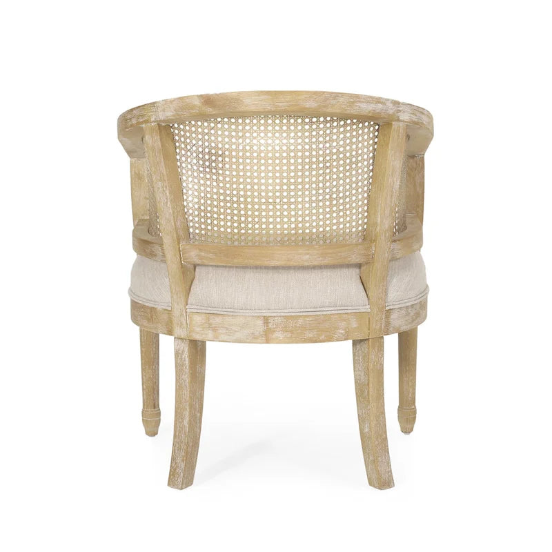 Fauteuil d'appoint Steinaker en bois et rotin de Christopher Knight Home