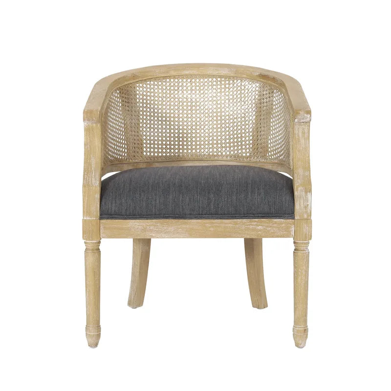 Fauteuil d'appoint Steinaker en bois et rotin de Christopher Knight Home