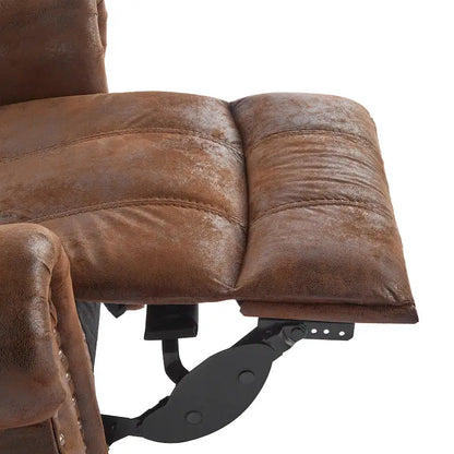 Fauteuil inclinable à bascule Charlie en cuir reconstitué de Christopher Knight Home