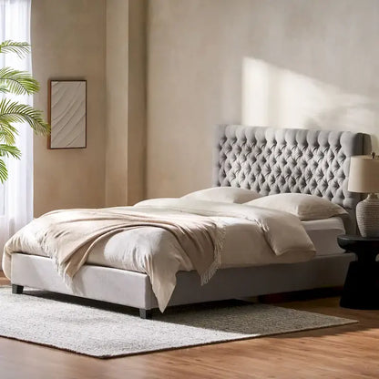 Ensemble de lit queen capitonné Kaelyn de Christopher Knight Home