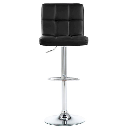 Tabourets de bar réglables, revêtus de similicuir ou de velours, hauteur comptoir/pub, lot de 2