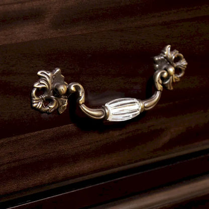 Ensemble commode et miroir traditionnel Vame 2 pièces à 9 tiroirs de Furniture of America