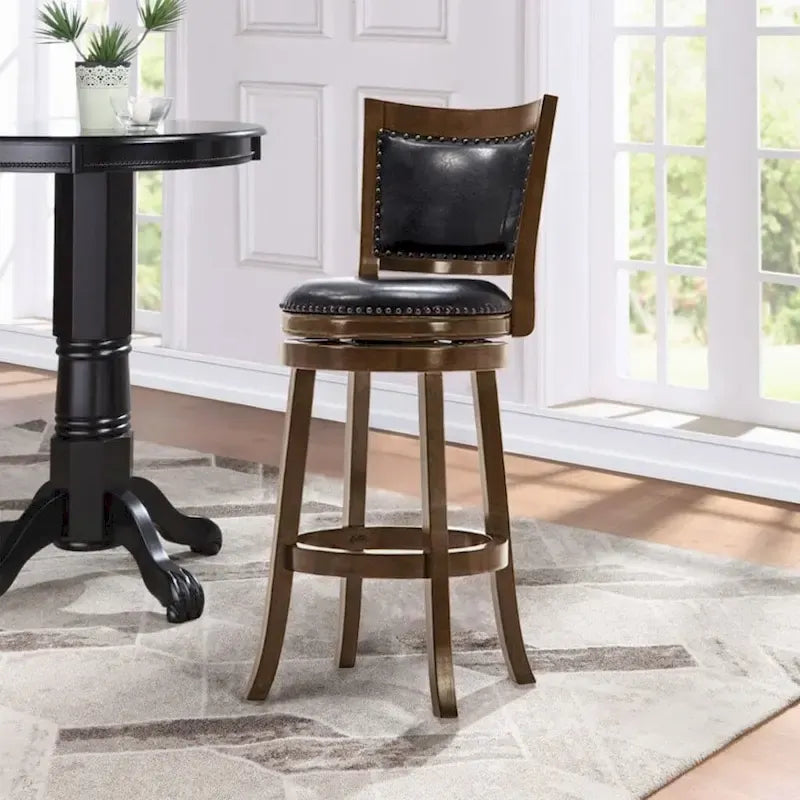 Tabouret de bar pivotant Bristol, hauteur bar