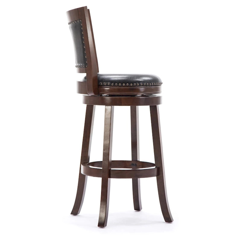 Tabouret de bar pivotant Bristol, hauteur bar