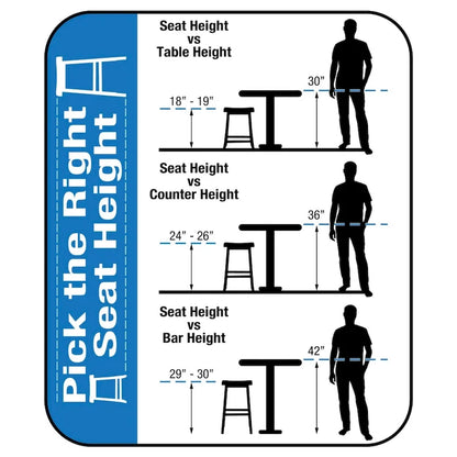Tabouret de selle 24 (paquet de 2)