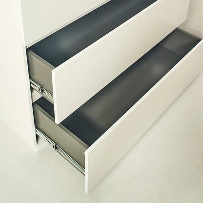 Commode contemporaine en bois à quatre tiroirs Liv
