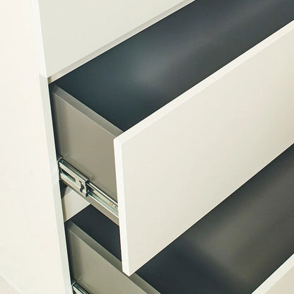 Commode contemporaine en bois à quatre tiroirs Liv