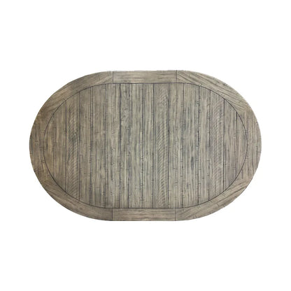 Ensemble de salle à manger 5 pièces Roundhill Furniture Harola, table ronde à pied central avec rallonge de 18 pouces, 4 chaises d'appoint