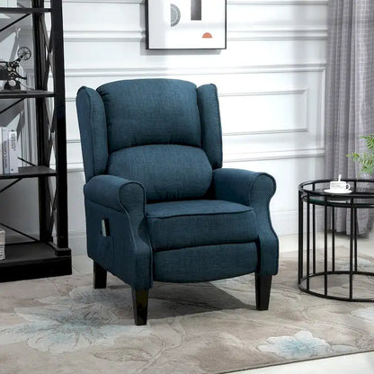 Fauteuil de massage vibrant et chauffant HOMCOM à dossier inclinable, canapé d'appoint rembourré avec télécommande et fonction massage.