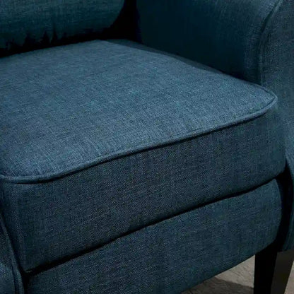Fauteuil de massage vibrant et chauffant HOMCOM à dossier inclinable, canapé d'appoint rembourré avec télécommande et fonction massage.
