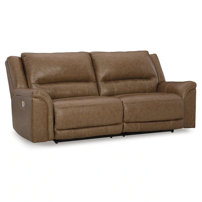 Canapé inclinable électrique Signature Design by Ashley Trasimeno Caramel - 92 cm L x 40 cm P x 42 cm H