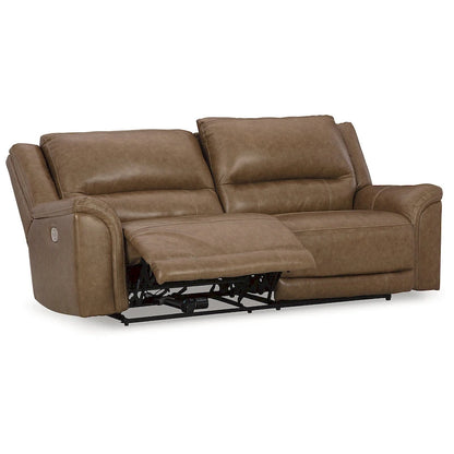 Canapé inclinable électrique Signature Design by Ashley Trasimeno Caramel - 92 cm L x 40 cm P x 42 cm H