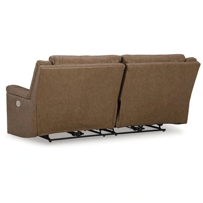 Canapé inclinable électrique Signature Design by Ashley Trasimeno Caramel - 92 cm L x 40 cm P x 42 cm H