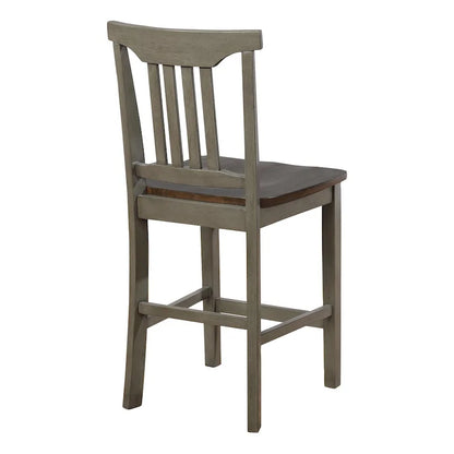 Ensemble de salle à manger 5 pièces Gray Barn Simmons blanc antique et marron