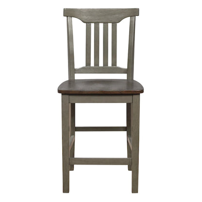 Ensemble de salle à manger 5 pièces Gray Barn Simmons blanc antique et marron