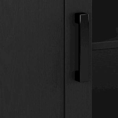 Meuble TV Virlomi avec portes, pour téléviseurs jusqu'à 85 pouces