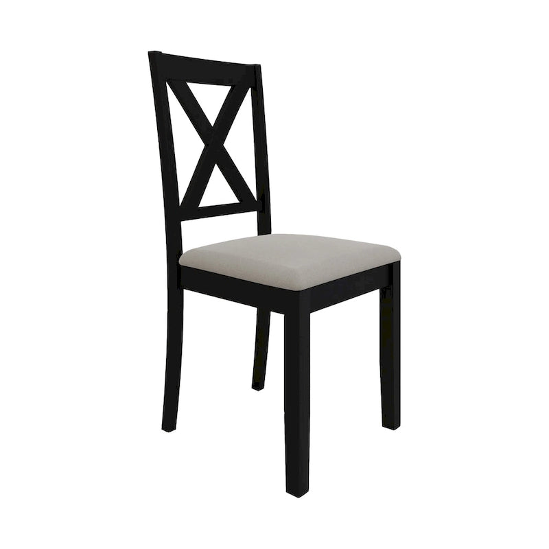 Ensemble de salle à manger rustique en bois 5 pièces CraftPorch