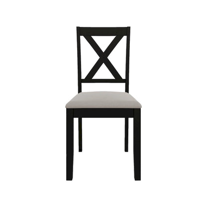 Ensemble de salle à manger rustique en bois 5 pièces CraftPorch