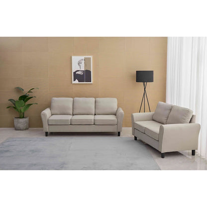 Ensemble canapé et causeuse 2 pièces pour salon