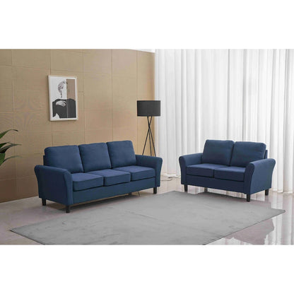 Ensemble canapé et causeuse 2 pièces pour salon