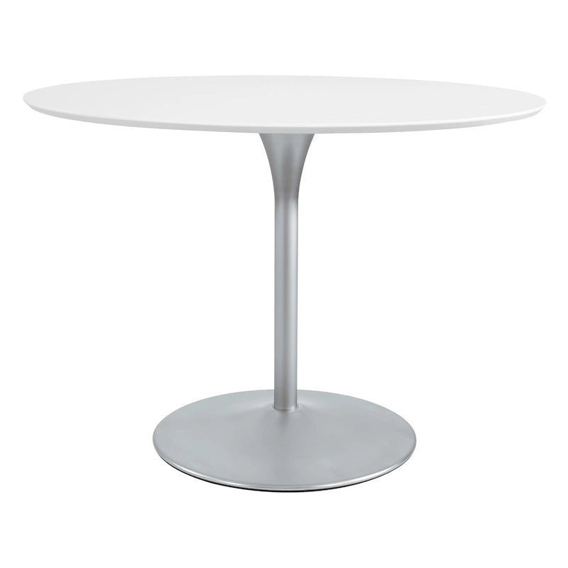 Table de salle à manger ronde à fleurs 41,25 x 41,25