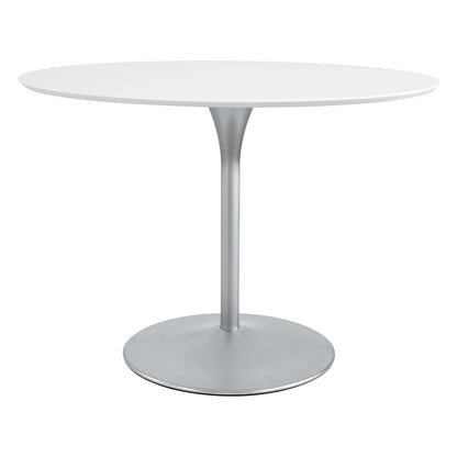 Table de salle à manger ronde à fleurs 41,25 x 41,25