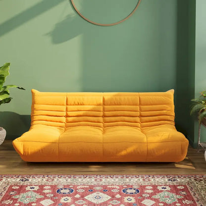 Canapé de sol moelleux et confortable, pouf pour salon