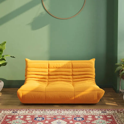 Canapé de sol moelleux et confortable, pouf pour salon