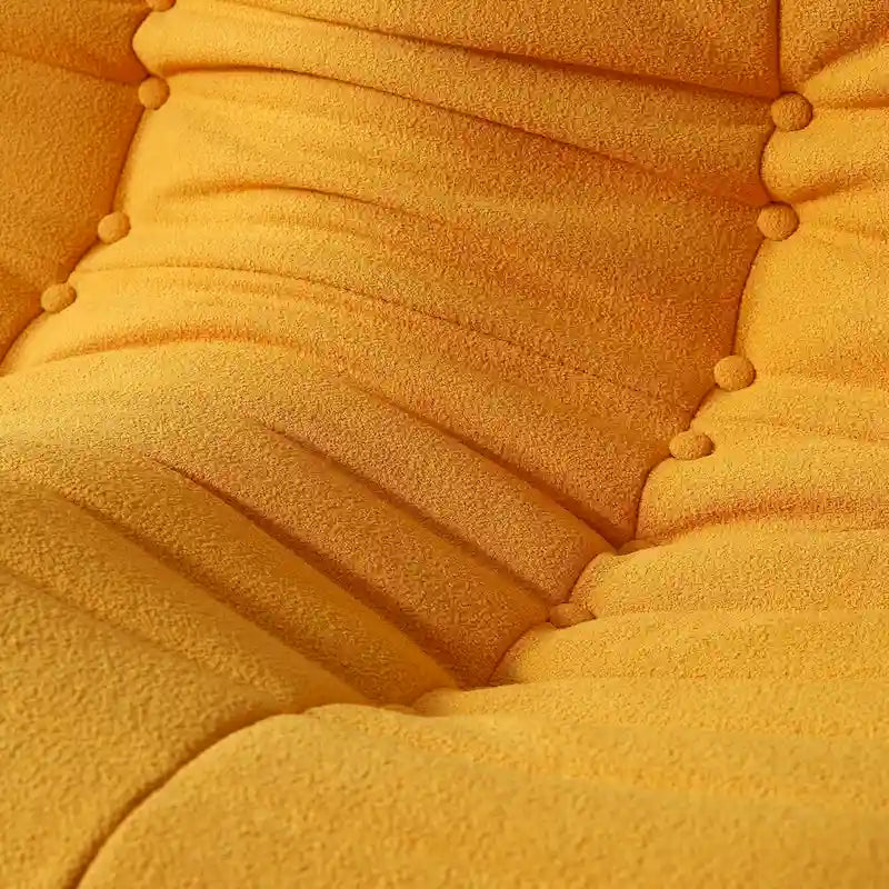 Canapé de sol moelleux et confortable, pouf pour salon