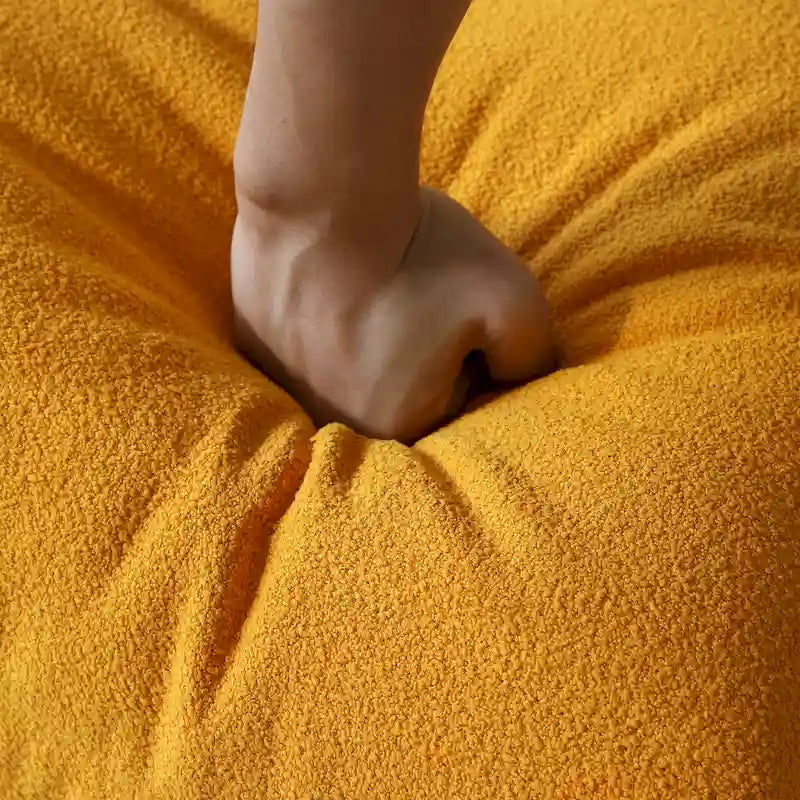 Canapé de sol moelleux et confortable, pouf pour salon