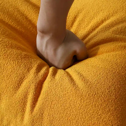 Canapé de sol moelleux et confortable, pouf pour salon