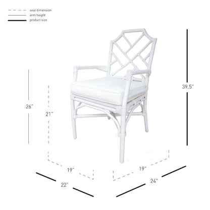 Fauteuil Kara en rotin