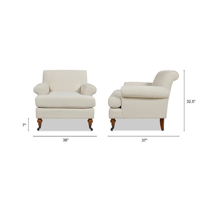 Fauteuil d'appoint Alana Lawson de Jennifer Taylor Home