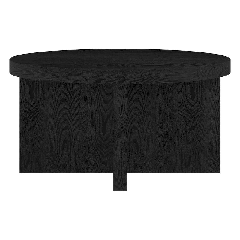 Table basse ronde Elna 33 de large - 33 pouces de large