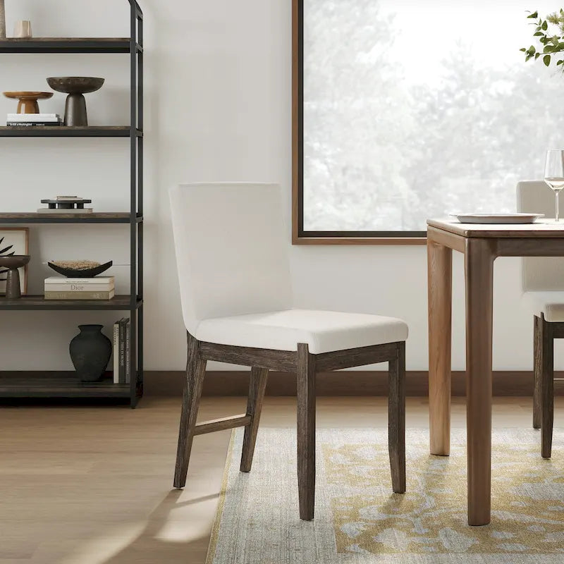 Chaise de salle à manger moderne Gracie, chaise de salle à manger d'appoint rembourrée