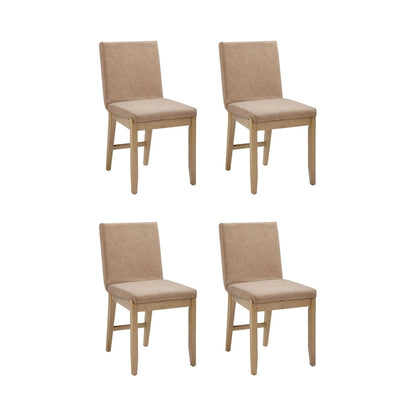 Chaise de salle à manger moderne Gracie, chaise de salle à manger d'appoint rembourrée