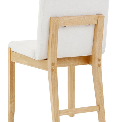 Chaise de salle à manger moderne Gracie, chaise de salle à manger d'appoint rembourrée