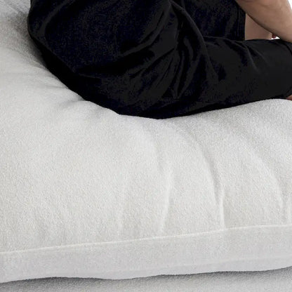 Canapé d'angle moderne en lin modulable en forme de L de 120 pouces avec pouf de rangement