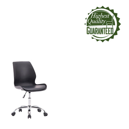 Chaise de bureau Porthos Home à hauteur réglable avec roulettes