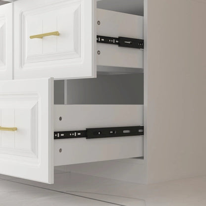 Armoire-penderie moderne autoportante avec grand espace de rangement