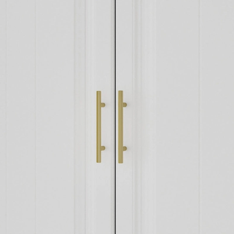 Armoire-penderie moderne autoportante avec grand espace de rangement