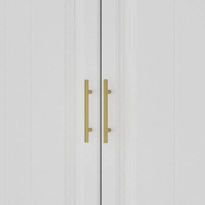 Armoire-penderie moderne autoportante avec grand espace de rangement