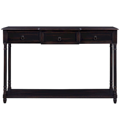 Table basse moderne avec tiroirs