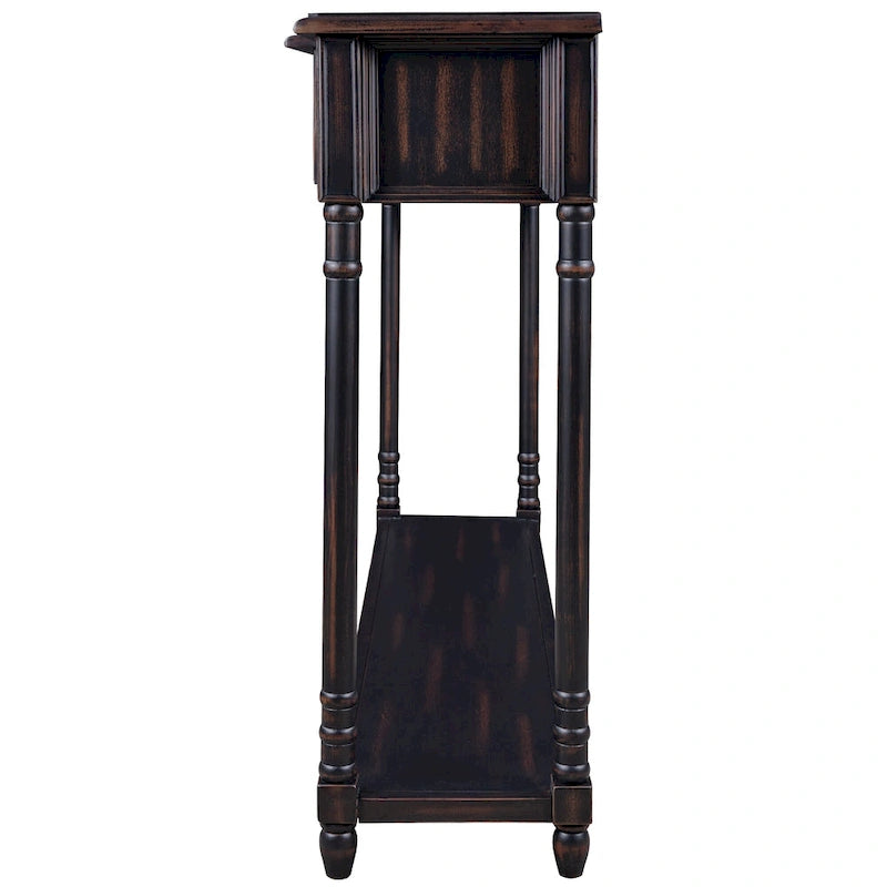 Table basse moderne avec tiroirs