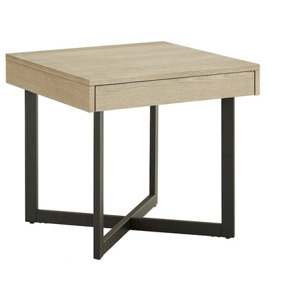 Table d'appoint Eldersley en bois avec un tiroir par iNSPIRE Q Modern