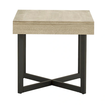 Table d'appoint Eldersley en bois avec un tiroir par iNSPIRE Q Modern